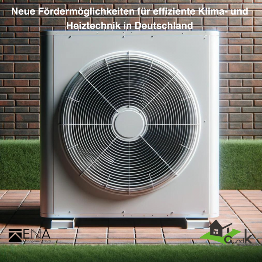Neue Fördermöglichkeiten für effiziente Klima- und Heiztechnik in Deutschland